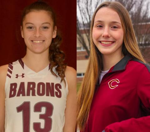 Maddie Knier and Brie Droege